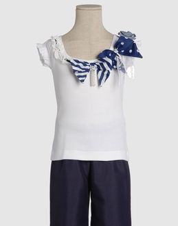 MONNALISA CHIC TOP WEAR Short sleeve t-shirts GIRLS on YOOX.COM