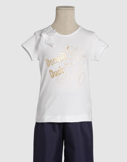 MONNALISA TOPWEAR Short sleeve t-shirts GIRLS on YOOX.COM