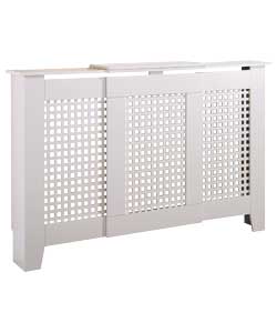 Mono Medium White Radiator Cabinet - Medium
