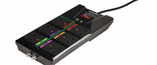 Monster AV PowerCenter, 6 Surge Protected AC