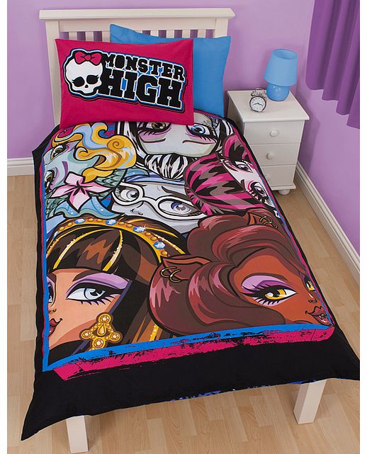 Monster High Beasties Duvet Cover and Pillowcase