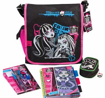 Monster High Filled School Messenger Bag