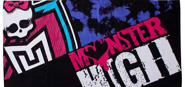 Monster Inc Monsters High Beasties Towel