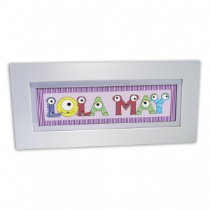 Monster Name Frame (Girls)