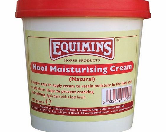 Monster Pet Supplies Equimins Horse Care Hoof Moisturising Cream 500g Tub