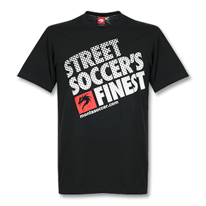 Street Soccers Finest T-Shirt - Black