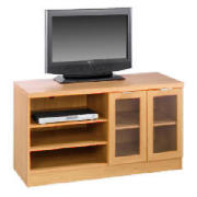 Montana 3 shelf 2 door Tv Unit, Oak effect