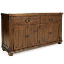 Montana dark wood buffet furniture
