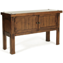 Montana dark wood storage console furniture