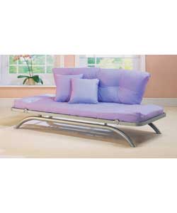 Montana Futon with Lilac Mattress