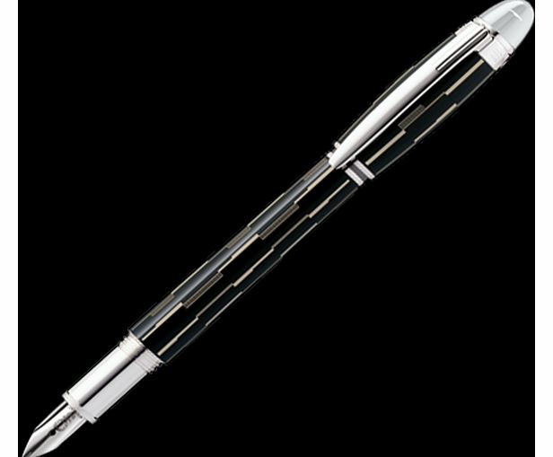 Montblanc StarWalker Black Mystery Fountain Pen