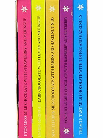 Montezumas Chocolates Montezumas Great British Pudding Bar Library 5 x 100 g