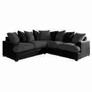 Montreal Corner Sofa, Black