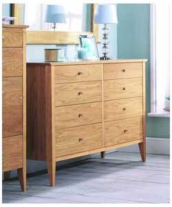 montreal Light Oak Dressing Table and Stool