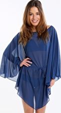 Moontide, 1295[^]275523 Contours Mesh Kaftan - Jeans