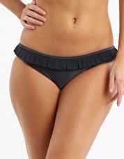 Moontide, 1295[^]191774 Pleated Sheen Frill Pant - Titanium