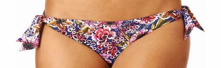 Moontide Womens Moontide Flora Bikini Bottom - Navy