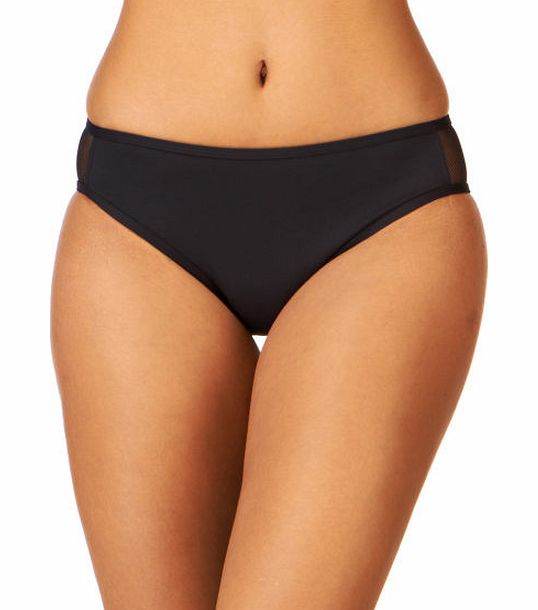 Moontide Womens Moontide Mesh Hipster Pant Bikini Bottom