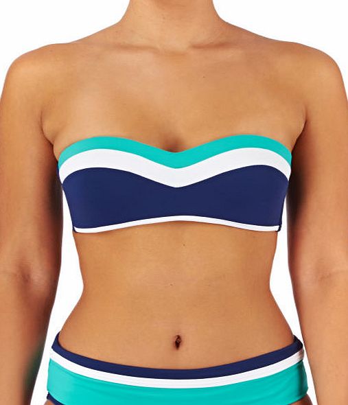 Moontide Womens Moontide Mod Spliced Freedom Bandeau