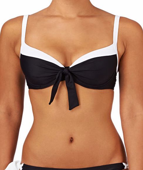 Moontide Womens Moontide Yin And Yang Dual Cup Tie Front