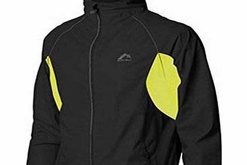More Mile More-Tech Mens Reflective Hi Viz Running Cycle Water Resistant Jacket