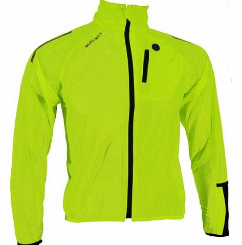 More Mile Thermal Long Sleeve Junior Cycle Jacket MM1972