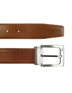 Moreschi Bruxelles - Smooth Cognac Calf Leather Belt
