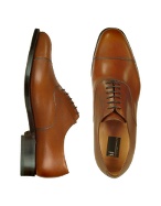 Moreschi Londra - Tan Calfskin Cap Toe Oxford Shoes
