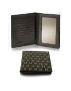Moreschi Men` Logo Passport and Card Holder