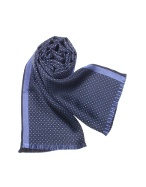 Moreschi Reversible Wool and Silk Scarf