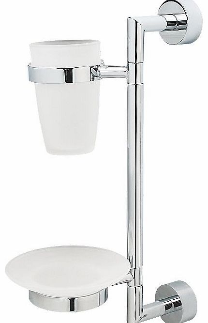 Florence Bathroom Soap Dish & Toothbrush