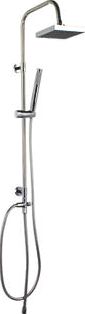 Moretti, 1228[^]9679H Square Head Diverter Shower Kit Modern