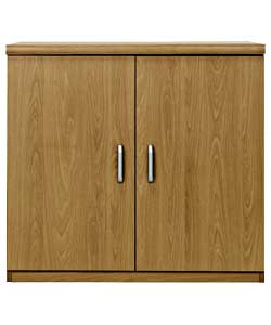 morgan 2 Door Cupboard - Oak Finish