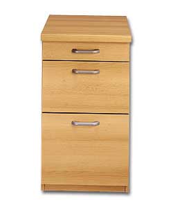 3 Drawer End Pedestal
