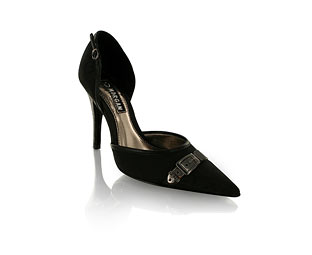 Morgan Trendy Pointed Two Part Court Shoe