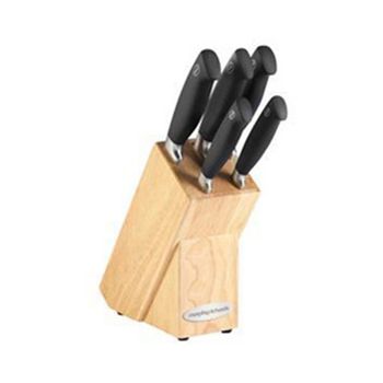 Morphy Richards - Accents 5 Piece Knife Block -