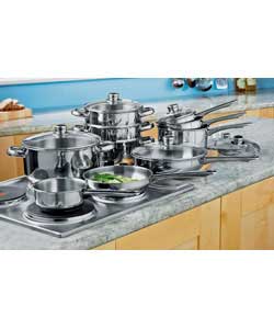 Morphy Richards 14 Piece Stainless Steel Set