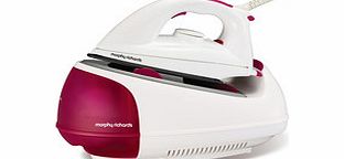 Morphy Richards 2200w Mulberry red steam generator iron