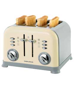 Morphy Richards 4 Slice Cream Toaster