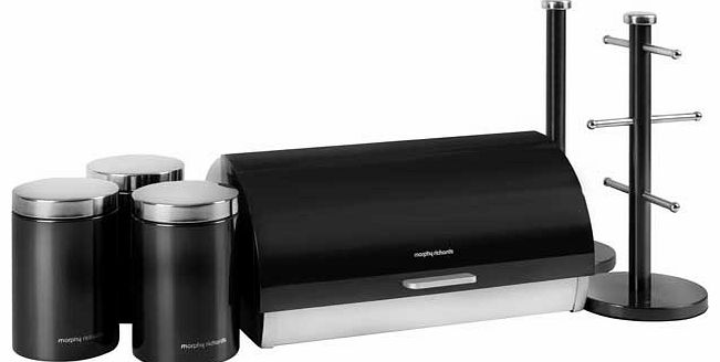 6 Piece Storage Set - Black