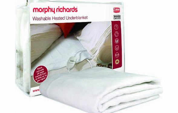 Morphy Richards 75184 All Night Heated Double Underblanket