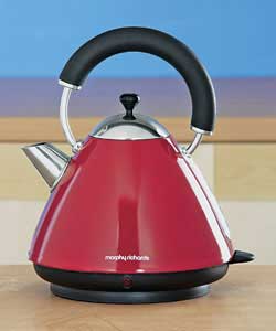 MORPHY RICHARDS Accents Burgundy Traditional Kettle