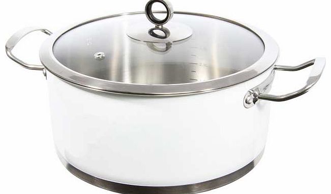 Morphy Richards Accents Casserole - White