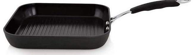Morphy Richards Pro 26cm Forged Grill Pan - Black