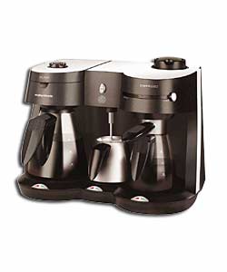 MORPHY RICHARDS Steam Combi Coffee Maker with Frother