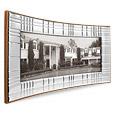 Morpier Firenze Quadrix - Convex Sterling Silver Panoramic Picture Frame