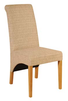 Morris Furniture Harvard Fabric Dining Chair -