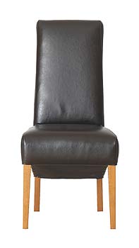 Morris Furniture Midas Padded Leather Dining Chair - WHILE STOCKS LAST!