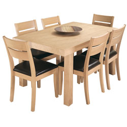 Morris Furniture Scope Dining Table & 4 Chairs