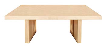 Morris Furniture Scope Slab Rectangular Dining Table